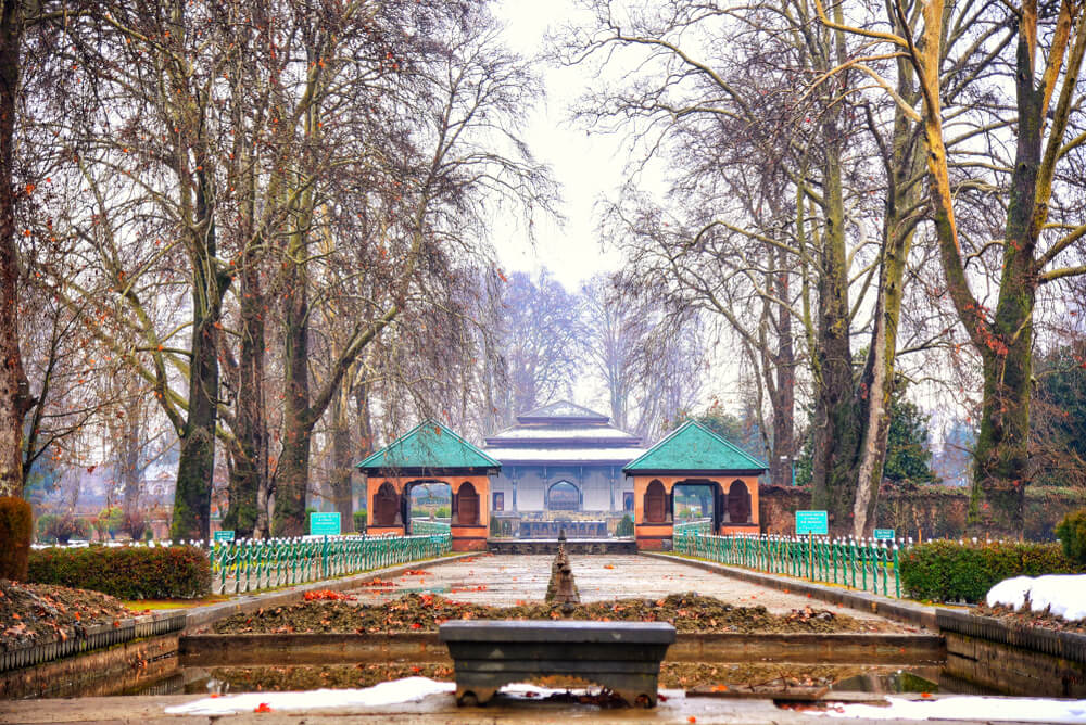 Mughal garden Srinagar